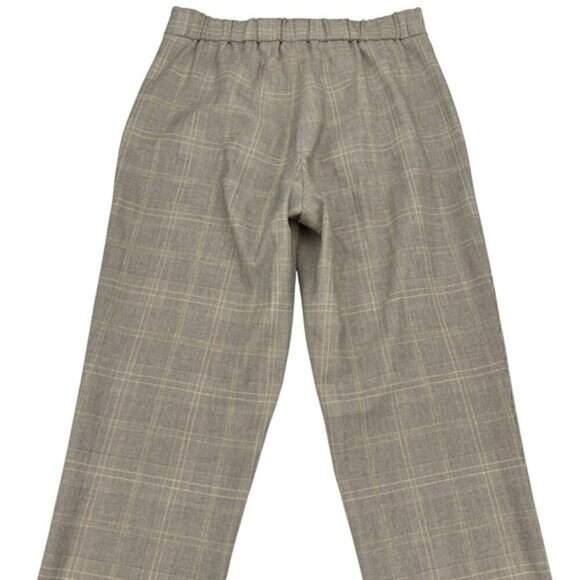 BABATON Aritzia Conan Plaid Dress Pant Sz 2 - Picture 7 of 7